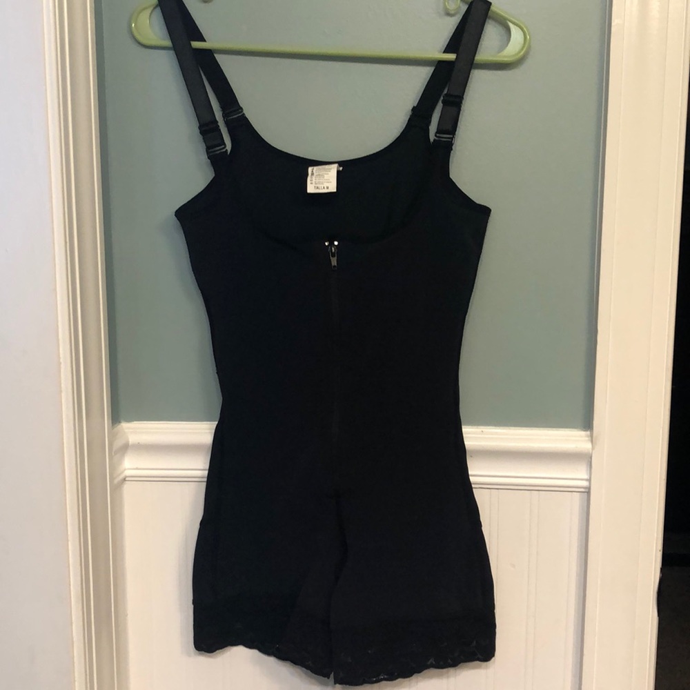 Firm compression body suit
